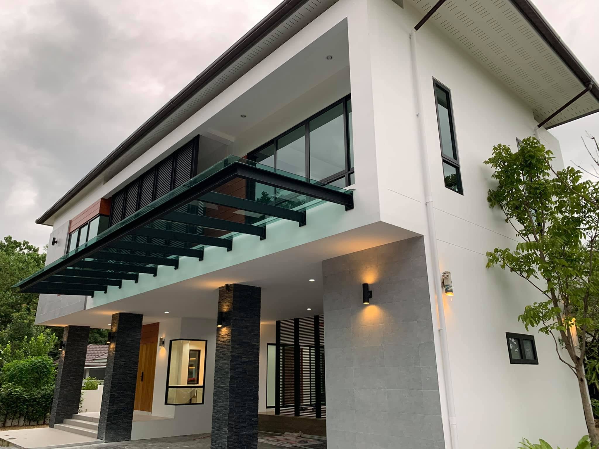 บ้านพักอาศัย 2 ชั้น พื้นที่ 600 ตารางเมตรในจันทบุรี